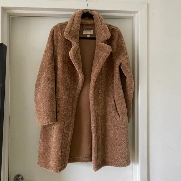 MICHAEL KORS TEDDY COAT XS - Picture 2 of 9